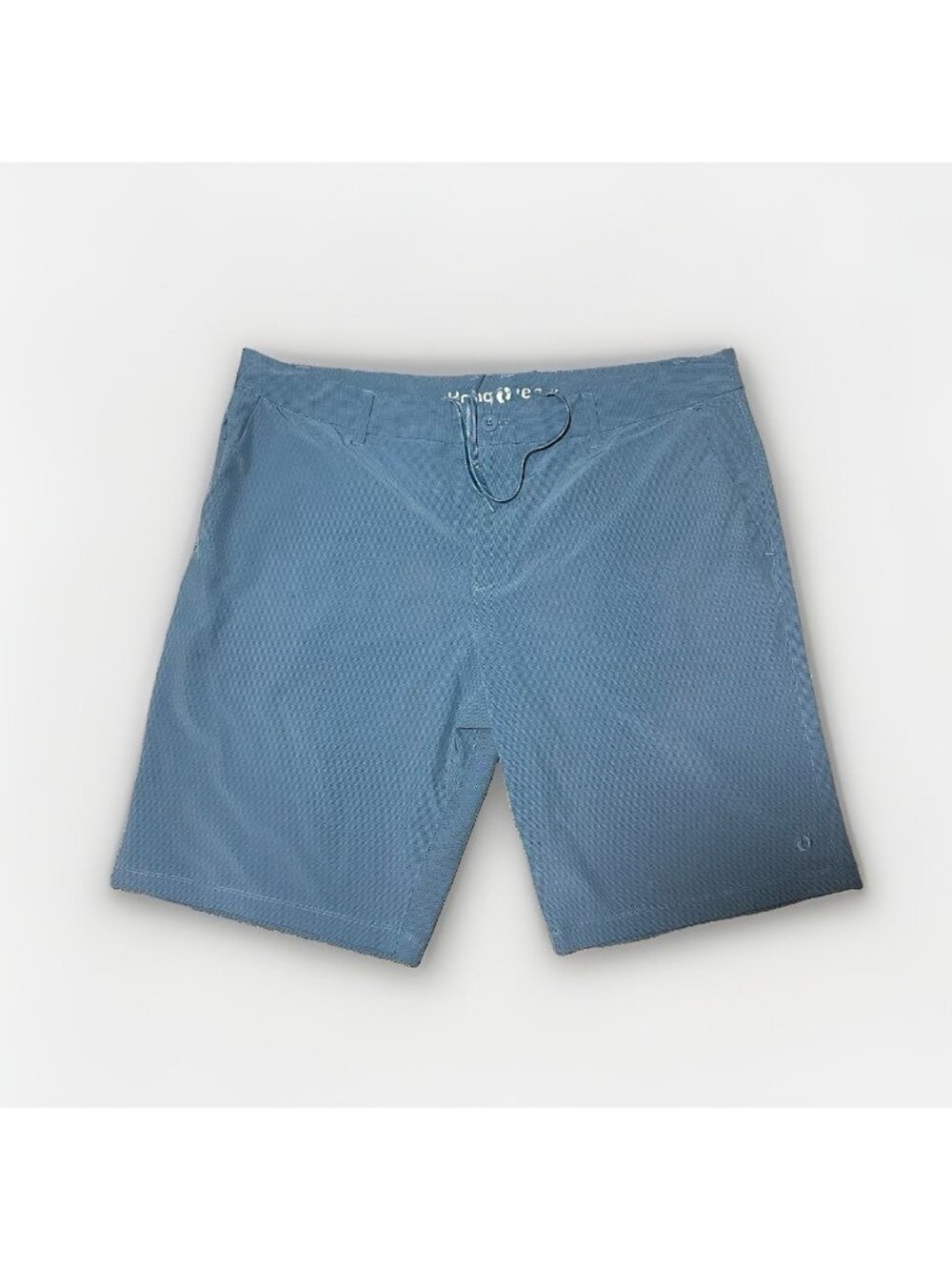 Hang Ten Shorts Mens Size 38 Slate Blue Daybreak Hybrid Quick Dry 11” *Lt Mark